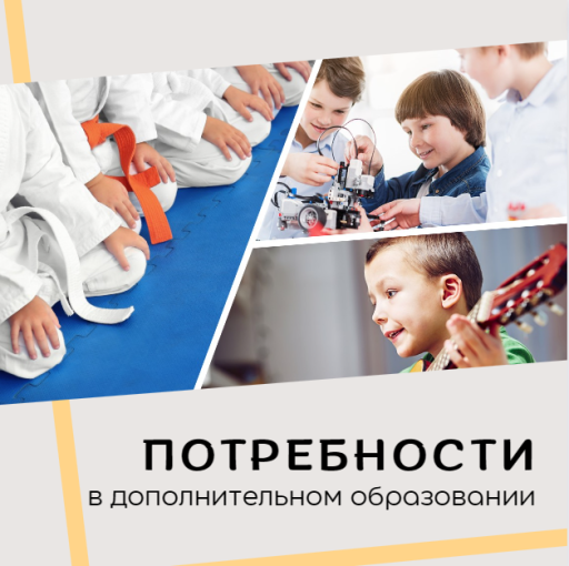 Потребность в дополнительном образовании детей Потребность в дополнительном образовании детей.